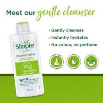 Picture of Simple Micellar Cleansing Water 200ml