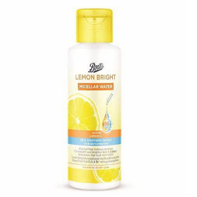 Picture of Boots Lemon Bright Micellar Water 100ml