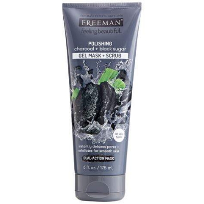 Picture of Freeman Facial Charcoal and Black Sugar Dual Action Polishing Gel Mask