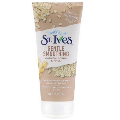 Picture of St. Ives Gentle Smoothing Oatmeal Face Scrub And Mask 170gm