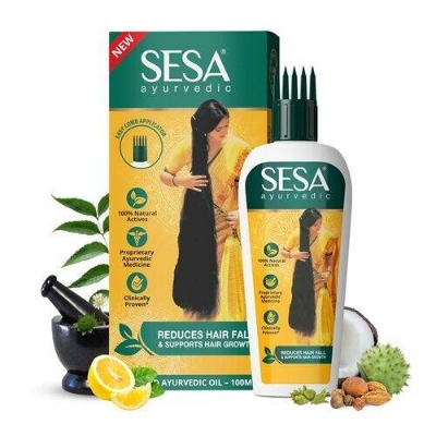 Picture of Sesa Ayurvedic Hair Oil Reduces Hair Fall - 100ml