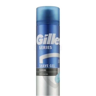 Picture of Gillette Series Shave Gel 200ml Cleansing with Charcoal