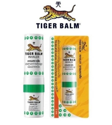 Picture of Tiger Balm Nasal Inhaler Eucalyptus Oil Aromatic Refresh Treatment