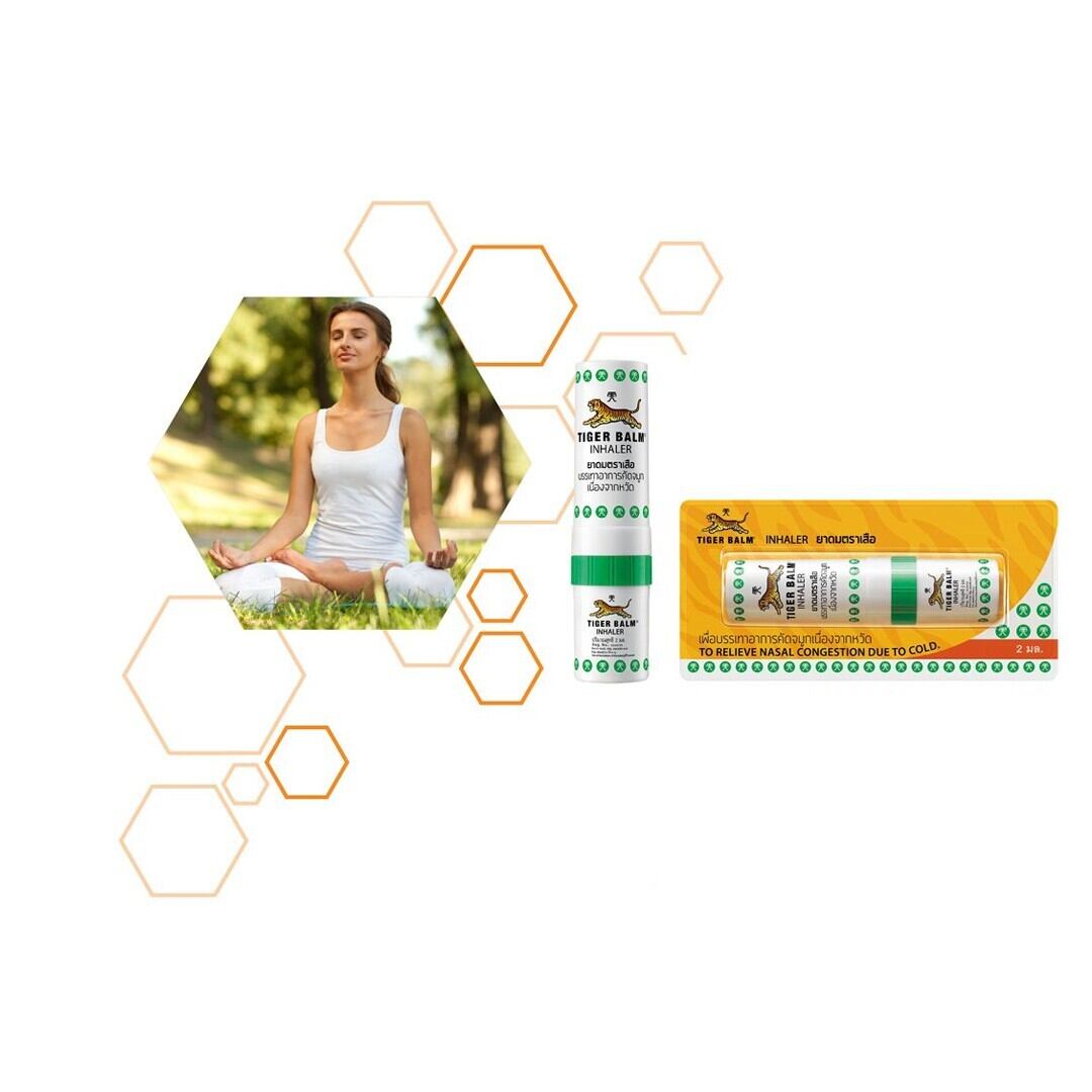 Picture of Tiger Balm Nasal Inhaler Eucalyptus Oil Aromatic Refresh Treatment