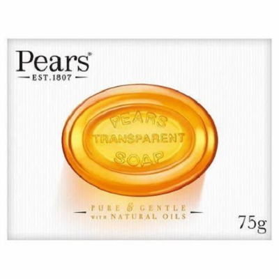 Picture of Pears Pure & Gentle Glycerin & Natural Oils Soap Bar 60g