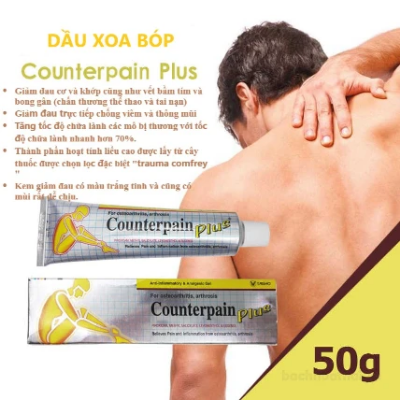 Picture of Counterpain Analgesic Balm Relieves Muscular Aches And Pain 60g | Made in Thailand