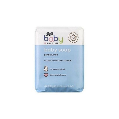 Picture of Boots Baby Soap 4 X100g