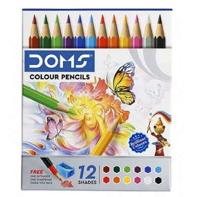 Picture of Doms Colour Pencils 12 Shades