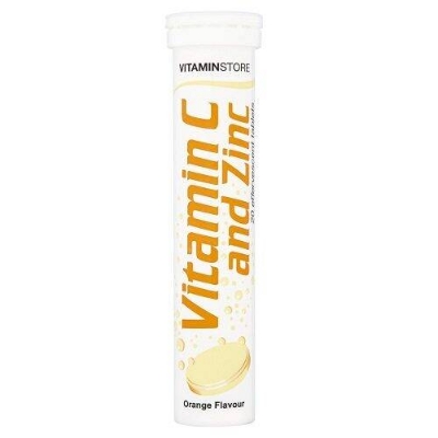 Picture of Vitamin Store Effervescent Vitamin C & Zinc 20 Tablets