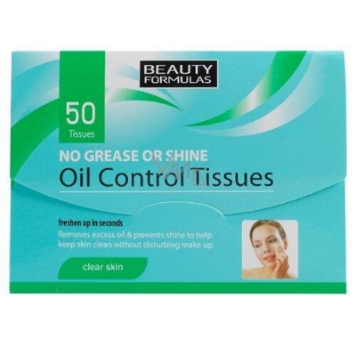 Picture of Beauty Formulas Oil Control Tissues 50 pcs