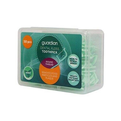 Picture of Guardian Dental Floss Toothpick 50 pcs