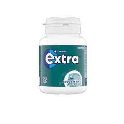 Picture of Extra Cool Breeze Sugarfree Chewing Gum Bottle 46 Pieces