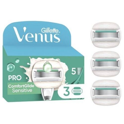 Picture of Gillette Venus ComfortGlide 5 Sensitive, Razor + 3 Razor Blade Refills