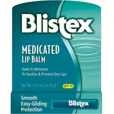 Picture of Blistex Medicated Regular Lip Balm SPF 15 4.25g