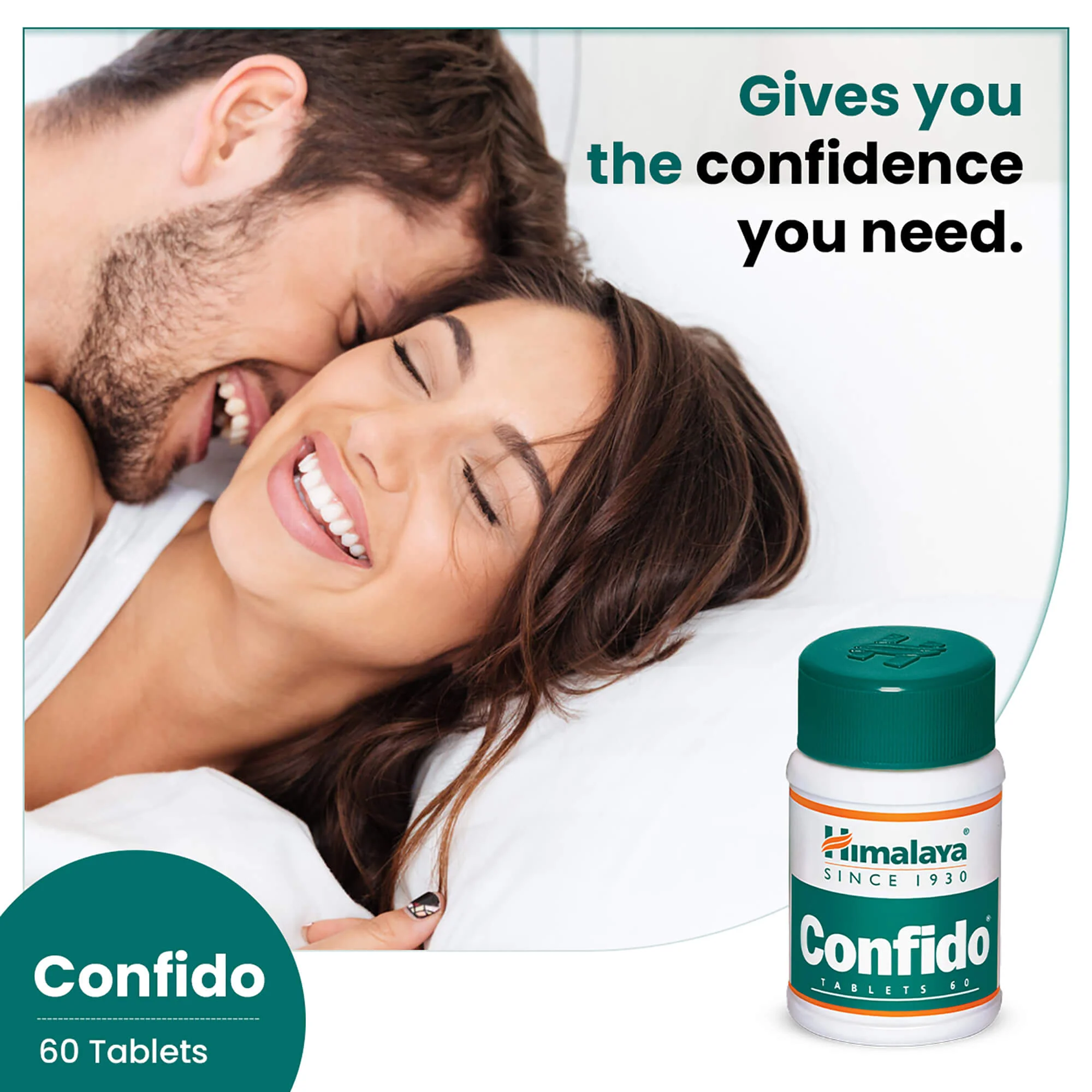 Picture of Himalaya Confido Ayurvedic Tablets - 60 Count