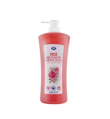 Picture of Boots Rose Moisturising Shower Cream 1000ml