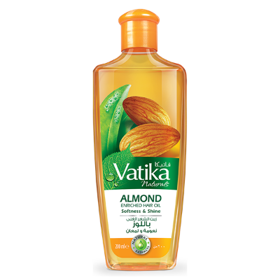 Picture of Vatika Naturals Almond Enriched Hair Oil Softness and Shine 300ml