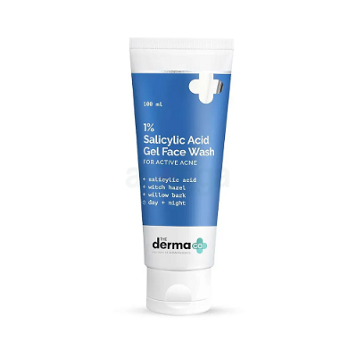 Picture of The Derma Co 1% Salicylic Acid Gel Face Wash 100ml