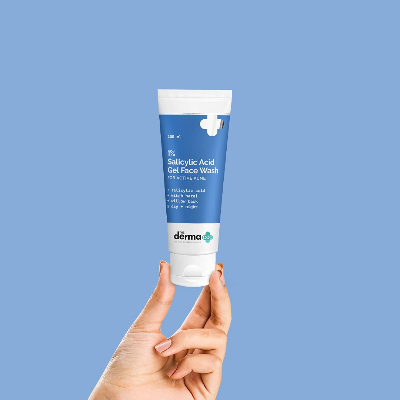 Picture of The Derma Co 1% Salicylic Acid Gel Face Wash 100ml
