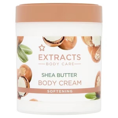 Picture of Superdrug Extracts Shea Butter Body Cream 475ml