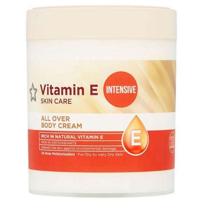 Picture of Superdrug Vitamin E All Over Body Cream 475ml