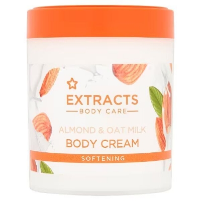 Picture of Superdrug Extracts Almond & Oat Milk Body Cream 475ml
