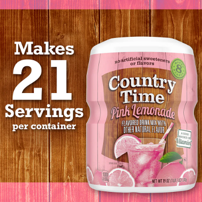 Picture of Country Time Pink Lemonade Drink Mix - 538g