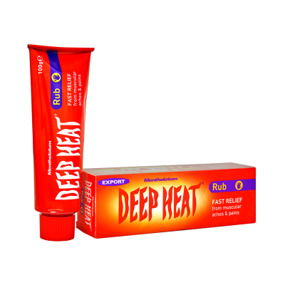 Picture of Deep Heat Heat Rub, For Muscular & Rheumatic Aches, Pain and Stiffness, 100g