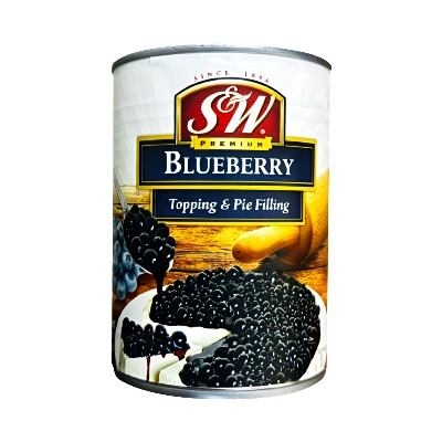 Picture of S&W Premium Blueberry Topping & Pie Filling 595g