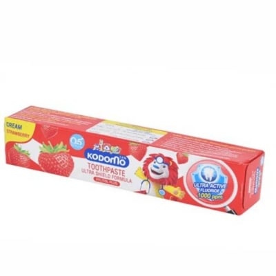 Picture of Kodomo Strawberry Flavor Children's Cream Toothpaste 40g