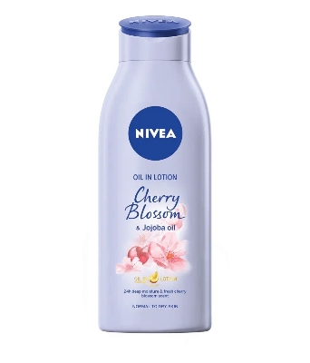 Picture of Nivea OIL IN LOTION CHERRY BLOSSOM & JOJOBA OIL 400ml