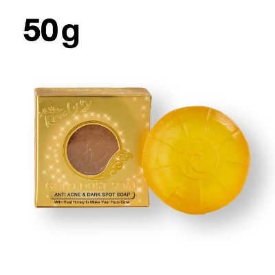 Picture of Roselyn Gold Dust Soap For Anti-Acne & Dark Spot 80g