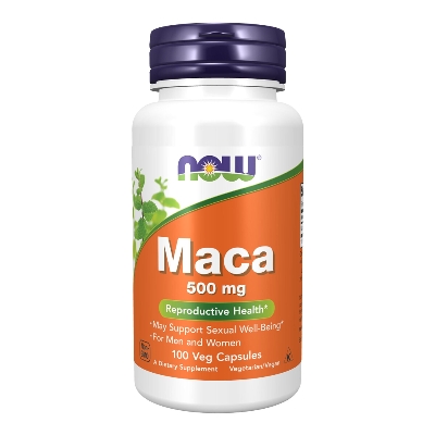 Picture of NOW Foods Supplements Maca 500mg 100 Veg Capsules