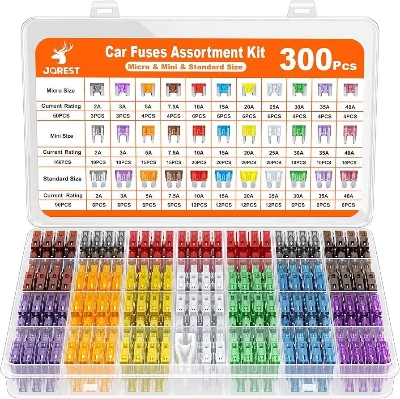 Picture of 300Pcs Car Fuse Assortment Kit