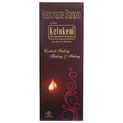 Picture of New Ketokem - Anti-Dandruff Shampoo with Ketoconazole 110ml