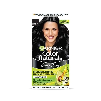 Picture of Garnier Color Naturals Shade Natural Black Hair Color 70ml