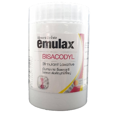 Picture of Emulax bisacodyl stimulant laxative (1000 tablets)