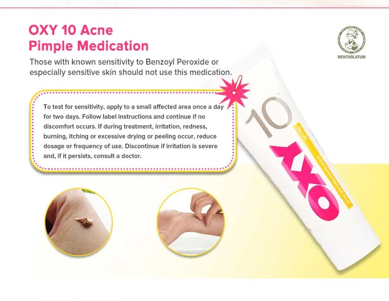 Picture of OXY 10 Benzoyl Peroxide Acne Pimple Medication 25g