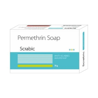 Picture of Leeford Permethrin Anti Scabies Scrabic Soap 75gm