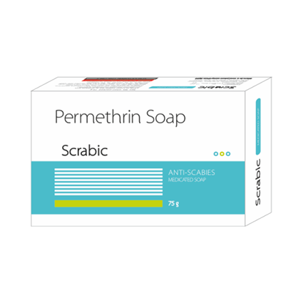Picture of Leeford Permethrin Anti Scabies Scrabic Soap 75gm