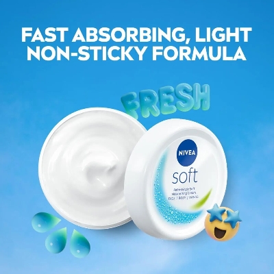 Picture of Nivea Soft Refreshingly Soft Moisturising Cream 100ml