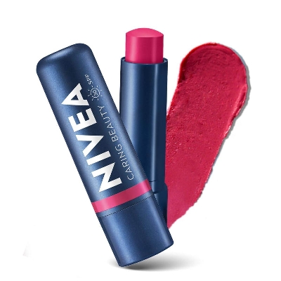 Picture of NIVEA Lip Caring Beauty Pink Lip Balm | Lip & Cheek Tint with SPF 30
