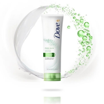 Picture of Dove Deep Pure Oil Control Face Cleanser 100g