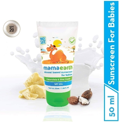 Picture of Mamaearth Mineral Based Sunscreen For Babies - 50ml
