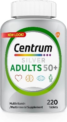 Picture of Centrum Silver Multivitamin for Adults 50+ 220 Tablets