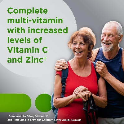 Picture of Centrum Silver Multivitamin for Adults 50 plus - 125 Tablets
