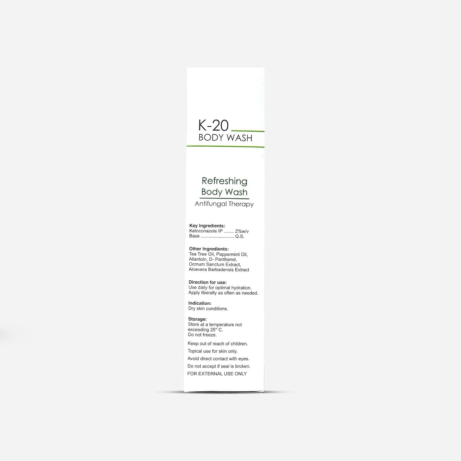 Picture of K-20 Body Wash- Ketoconazole 100ml