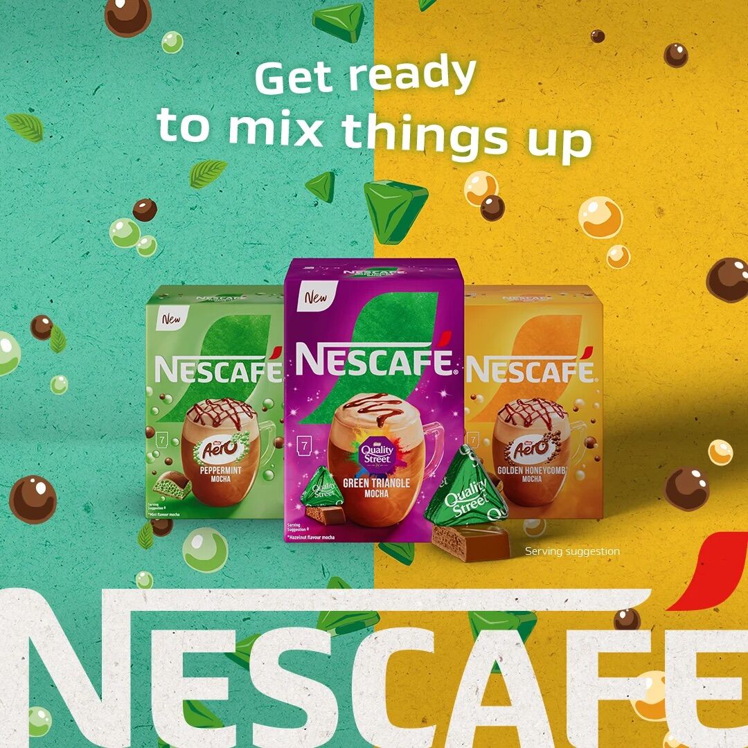 Picture of Nescafe Frothy Coffee Aero Peppermint Mocha 250g