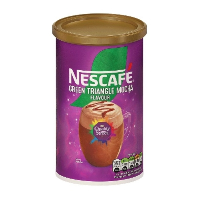 Picture of Nescafe Frothy Coffee Quality Street Green Triangle Mocha 250g