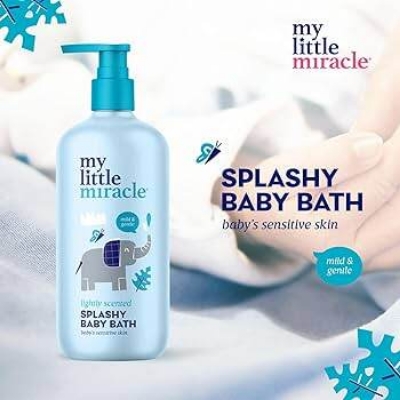 Picture of My Little Miracle Lightly Scented Splashy Baby Bath For Baby's Sensitive Skin 500ml